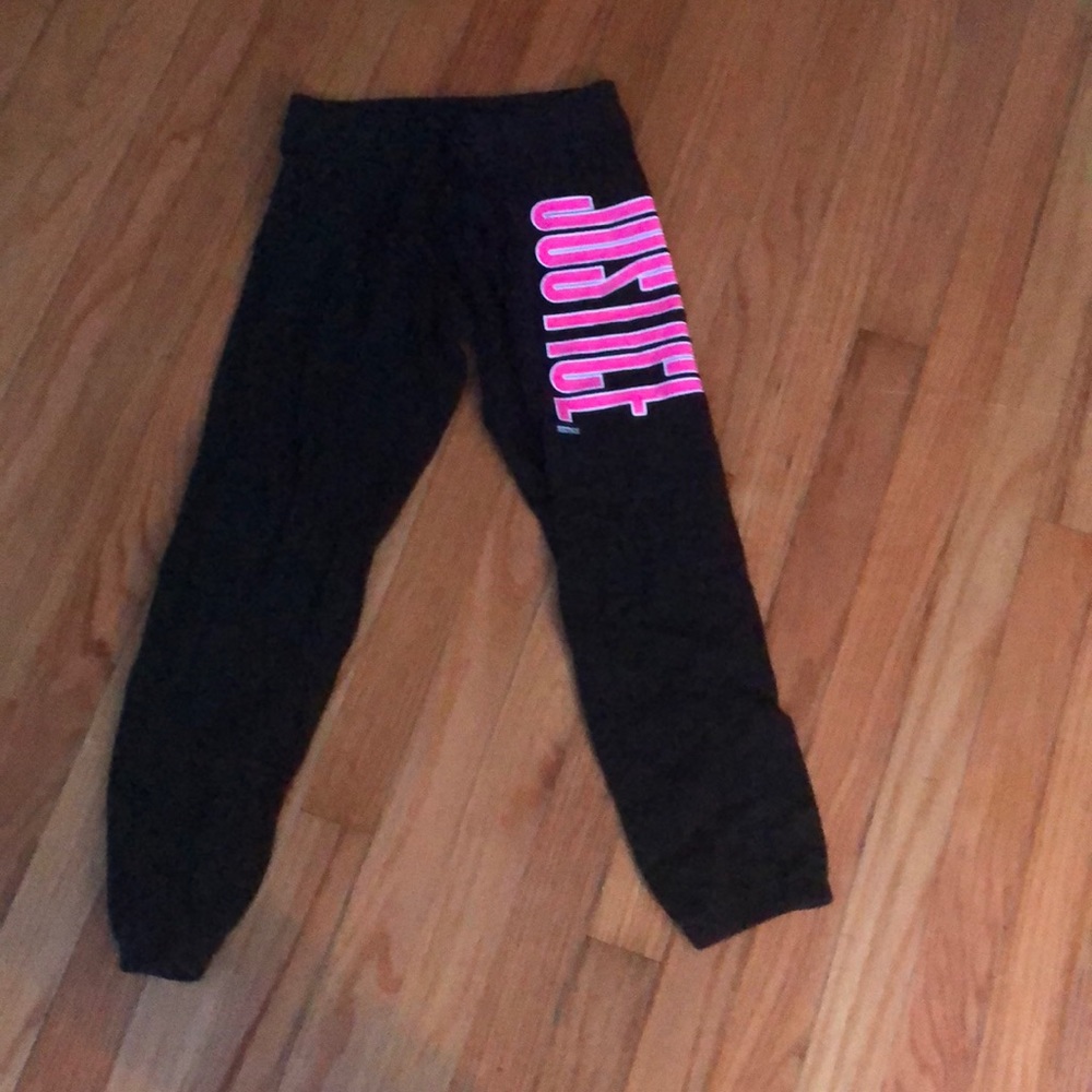 Justice sweatpants